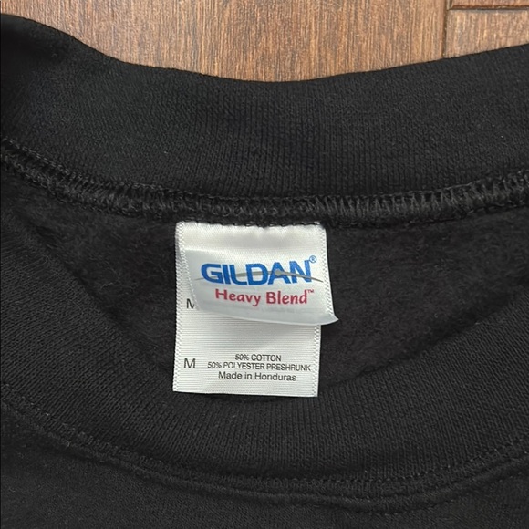 Mayday Parade Black Crewneck Sweatshirt, White and Yellow Graphic, Size M, NWOT - Picture 9 of 9